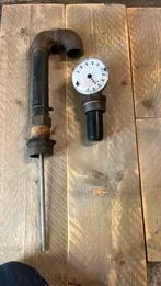 Mazouttank meter + fluitje, Ophalen, Gebruikt