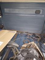 VW T3 Binnenbekleding Blauw velours stof en chroom strip, Ophalen