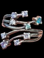925 ZILVEREN RING, Nieuw, Ophalen of Verzenden, Met edelsteen, Zilver
