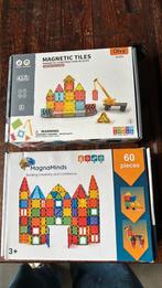 Magnetische constructie blokken twee sets, Kinderen en Baby's, Speelgoed | Educatief en Creatief, Ophalen, Zo goed als nieuw