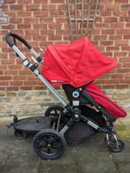 Poussette Bugaboo Caméléon 3 Rouge 3 en 1 + planche arrière, Kinderwagen, Gebruikt, Bugaboo, Ophalen