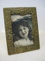 OUD FOTOLIJSTJE MESSING, Antiek en Kunst, Ophalen of Verzenden