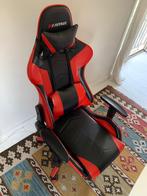 Gaming chair, excellent condition, Comme neuf, Chaise de bureau, Rouge, Enlèvement ou Envoi