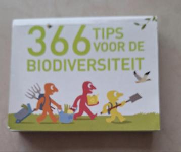 366 tips voor de biodiversiteit  beschikbaar voor biedingen