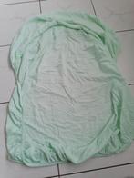 Groen hoeslaken kinderbedje, Kinderen en Baby's, Babywiegjes en Ledikanten, Ophalen of Verzenden, Gebruikt