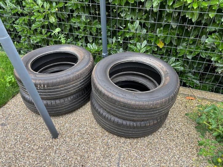 4 pneus été Bridgestone Turanza T005 – 205/65 R16, Auto-onderdelen, Banden en Velgen, Band(en), Zomerbanden, 16 inch, 205 mm, Terreinwagen