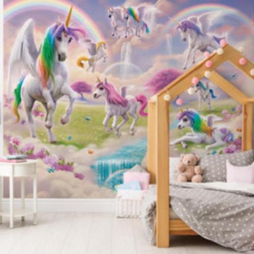Magical Unicorn Posterbehang Walltastic - Gratis verzending, Kinderen en Baby's, Kinderkamer | Inrichting en Decoratie, Nieuw