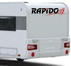 Rapido Caravan Camper sticker, Nieuw, Overige typen, Verzenden