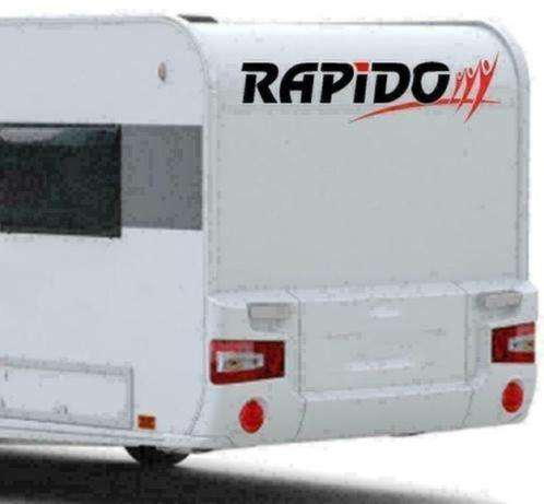 Rapido Caravan Camper sticker, Verzamelen, Stickers, Nieuw, Overige typen, Verzenden
