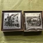 Metalen onderleggers 2 sets, Ophalen of Verzenden