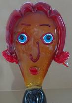 MURANO / VROUWENHOOFD / SCULPTUUR GLAS / H=40cm, Antiek en Kunst, Kunst | Beelden en Houtsnijwerken, Ophalen