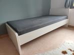 1persoonsbed 90x200 60€, Ophalen, 90 cm, Eenpersoons, Wit