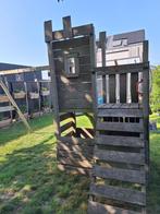 speelhuisje en schommels, Kinderen en Baby's, Speelgoed | Buiten | Speelhuisjes, Ophalen, Gebruikt, Hout