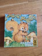 Puzzel eekhoorn 49 stukken, 23,5 x 23,5cm, Ophalen of Verzenden, Gebruikt