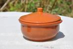 petite cocote avec couvercle en terre cuite, Enlèvement ou Envoi, Comme neuf, Autres matériaux, Autres types