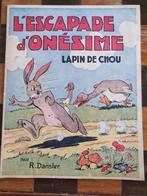 L'escapade d'Onésime - Lapin de chou par Robert Dansler, Robert Dansler, Une BD, Utilisé, Envoi