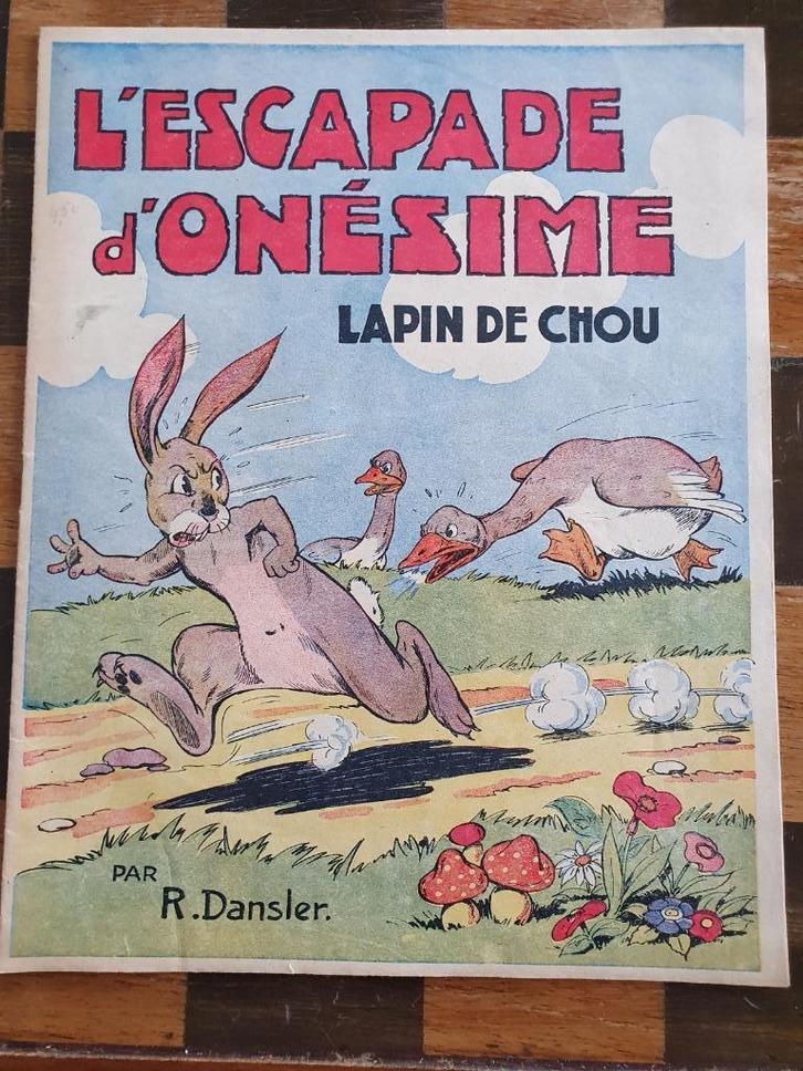 L'escapade d'Onésime - Lapin de chou par Robert Dansler, Boeken, Stripverhalen, Gelezen, Eén stripboek, Verzenden