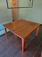Mooie stevige teak tafel 140x140, Ophalen, Zo goed als nieuw