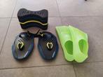 Pull buoy, zwemvliezen maat 39-40, paddles maat medium., Sport en Fitness, Ophalen, Zo goed als nieuw