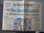 15 novembre 1945 WW2 Vive Winston Churchill à Bruxelles, Collections, Photo ou Poster, Autres, Enlèvement ou Envoi