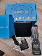 Xsarius Sniper 2 4k Linux-box, Audio, Tv en Foto, Mediaspelers, Ophalen, Zo goed als nieuw, USB 2, Minder dan 500 GB