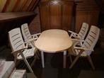 Tuinmeubelen Hartman, Tuin en Terras, Ophalen, 4 zitplaatsen, Kunststof, Zo goed als nieuw