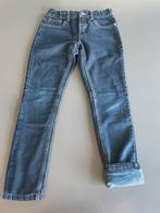 Warme jeansbroek met fleece maat 140, C&A, Gebruikt, Ophalen of Verzenden