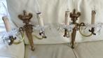 Applique murale en bronze ancien x2, Antiek en Kunst, Antiek | Brons en Koper, Ophalen, Brons