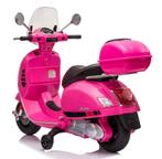Kinder Scooter Vespa 12v + windscherm & beautycase, Kinderen en Baby's, Speelgoed | Buiten | Voertuigen en Loopfietsen, Nieuw