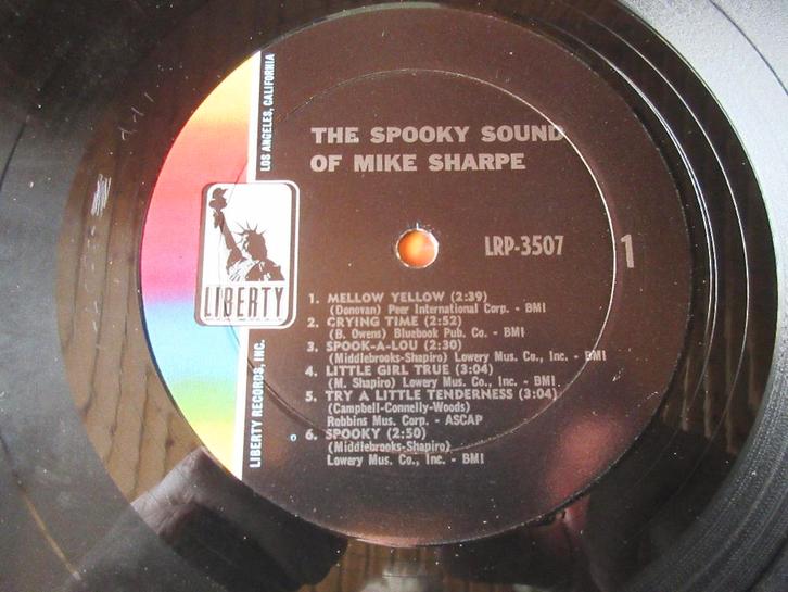 Mike Sharpe – The Spooky Sound Of Mike Sharpe, Cd's en Dvd's, Vinyl Singles, Gebruikt, Overige typen, R&B en Soul, 12 inch, Ophalen of Verzenden