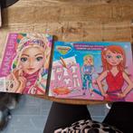 2 boekjes met sjabloon en TOPMODEL make up, Hobby en Vrije tijd, Tekenen, Ophalen, Zo goed als nieuw