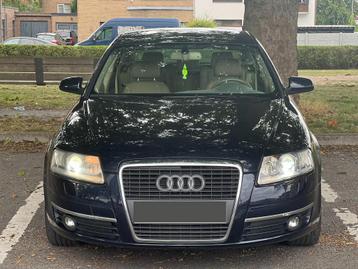 Audi a6 2.4 benzine automaat ful opties gekeurd voor verkoop, Autos, Cuir, Achat, Beige, 5 portes