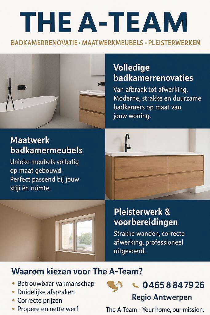 badkamer renovatie, Diensten en Vakmensen, Klusjesman en Klusbedrijf