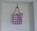 Roze soepele geometrische driehoeken hexagon handtas tas, Enlèvement ou Envoi, Rose, Sac à main