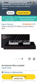 Ryzen 5 5600X + RTX 3060 Ti Founders Edition, Computers en Software, Ophalen, Gebruikt, Nvidia