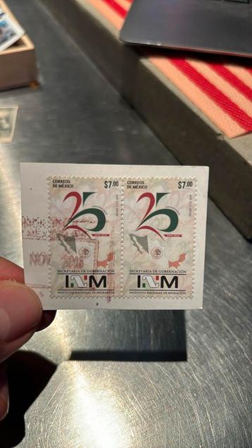 Postzegel Mexico beschikbaar voor biedingen