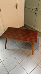 Table basse vintage pieds compas – années 50/60, Vintage, 50 à 100 cm, Enlèvement, Utilisé