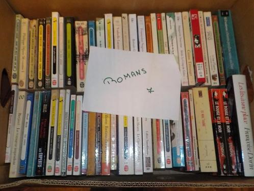 Livres +- 54 romans caisse n7 adam D, Boeken, Romans, Gelezen, Ophalen