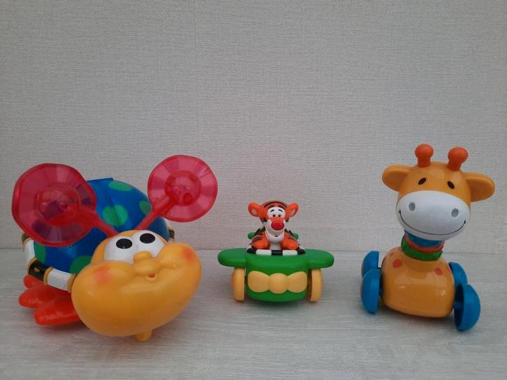 Setje speelgoed 5st (Fisher-Price/Mattel), Kinderen en Baby's, Speelgoed | Fisher-Price, Zo goed als nieuw, Speelset, Met geluid