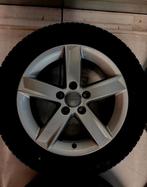 Set van 4 Originele AUDI velgen met CONTINENTAL M+S BANDEN, Auto-onderdelen, Ophalen, 16 inch, Banden en Velgen, 225 mm