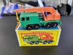 Matchbox 30 8-wielige kraan met E-type Box, Hobby en Vrije tijd, Ophalen of Verzenden, Zo goed als nieuw, Bus of Vrachtwagen