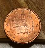 San marino 5 cent 2004 unc, Ophalen of Verzenden, San Marino, 5 cent