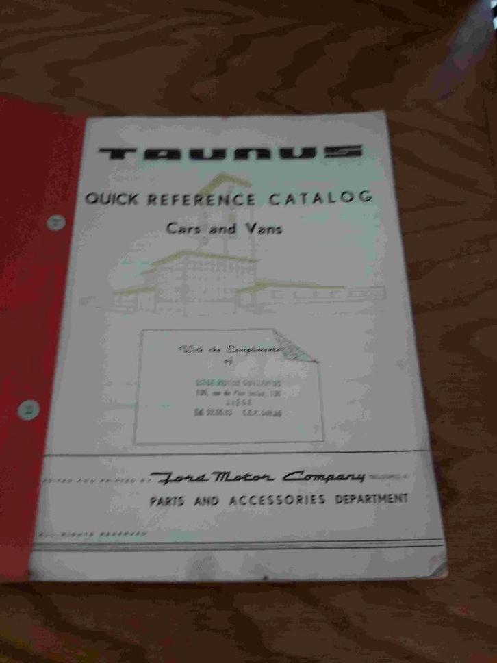 Voiture Auto USA France Renault Simca Ford NSU Peugeot, Boeken, Auto's | Folders en Tijdschriften, Gelezen, Ford, Verzenden