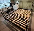 Lit en acier + sommier, Enlèvement, Utilisé