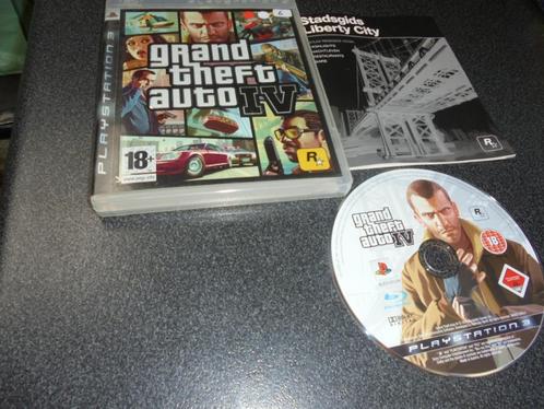 Playstation 3 Grand theft auto IV (orig-compleet), Consoles de jeu & Jeux vidéo, Jeux | Sony PlayStation 3, Utilisé, 1 joueur