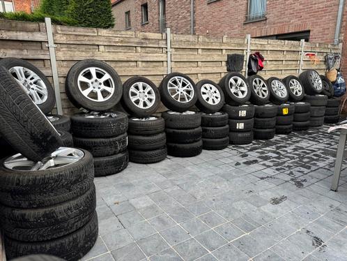 Partij velgen met banden te koop verschillende types & maten, Auto-onderdelen, Banden en Velgen, Ophalen