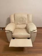 1 Relax + 3 zit  100% LEER, Huis en Inrichting, Ophalen, Leer