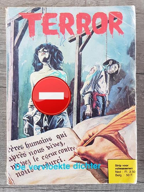 Terror 102: De vervloekte dichter, Boeken, Stripverhalen, Gelezen, Eén stripboek, Verzenden