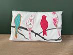 Sierkussen vogels, Huis en Inrichting, Woonaccessoires | Kussens, Ophalen of Verzenden, Zo goed als nieuw, Wit, Rechthoekig