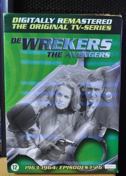 coffret 7 dvd srie tv de wrekers the avengers vo (x20184), Cd's en Dvd's, Dvd's | Tv en Series, Gebruikt, Actie en Avontuur, Boxset